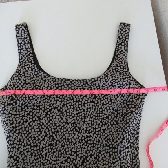 Black and White Tiered Maxi Dress from Black Label by Evan Picone Size 4 - Picture 13 of 13